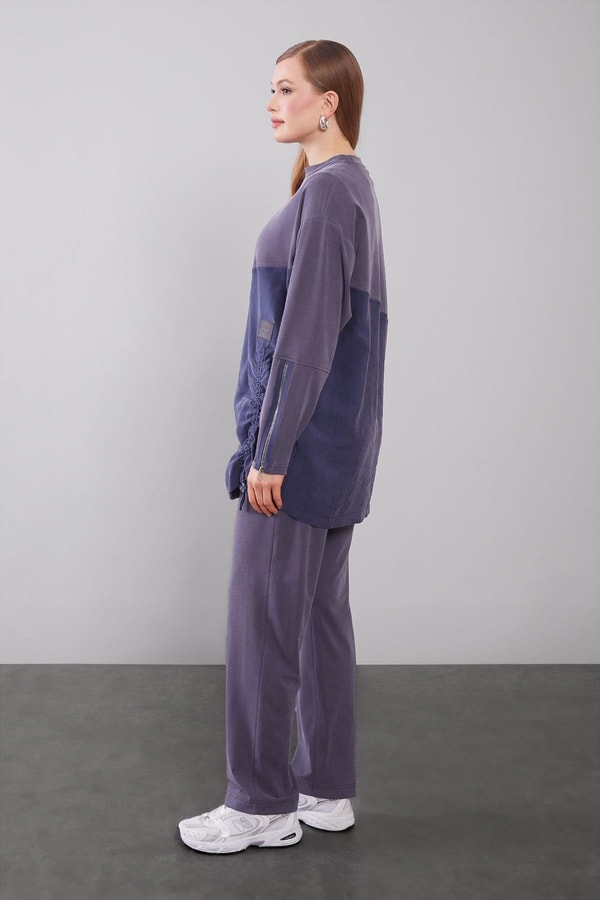 Levidorİndigo Manşet Detaylı İkili Takım