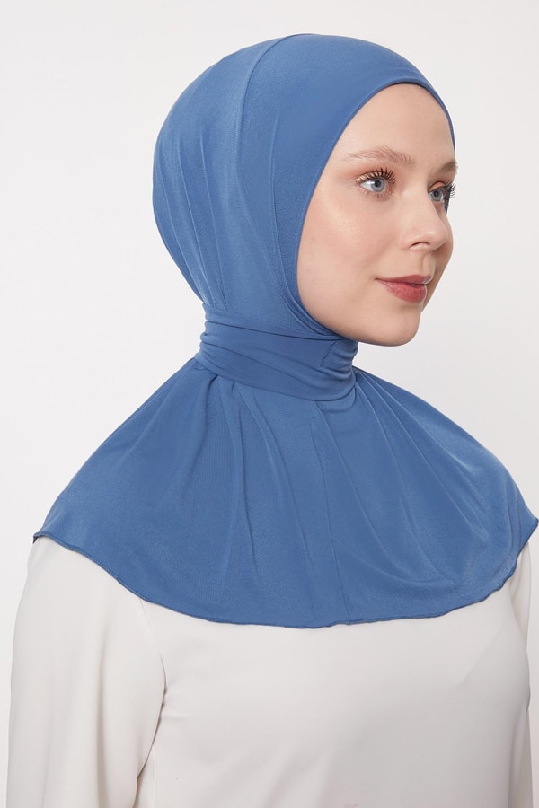 Levidorİndigo Pratik Spor Çıtçıt Şal Bone