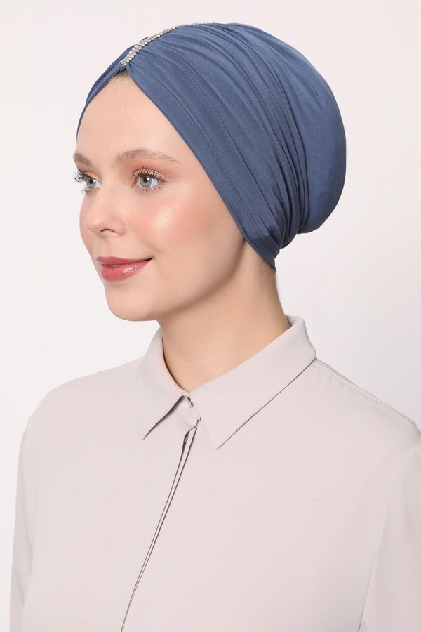 Levidorİndigo Taş Detay Bone