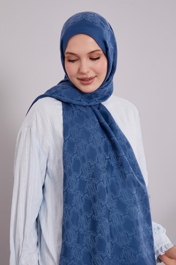 Levidorİndigo Tuğra Desen Grazia Şal
