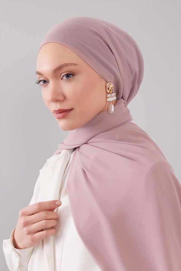 LevidorK.Pembe Lux Şifon Şal