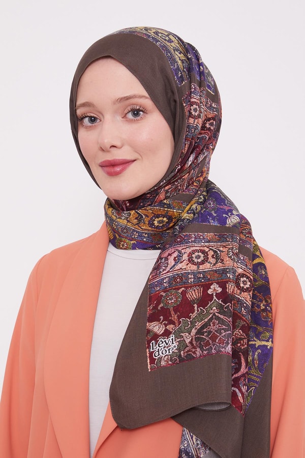 LevidorK.Vizon Motif Desen Royal Şal