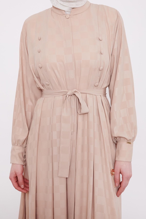 LevidorK.Bej Dama Desen Ferace