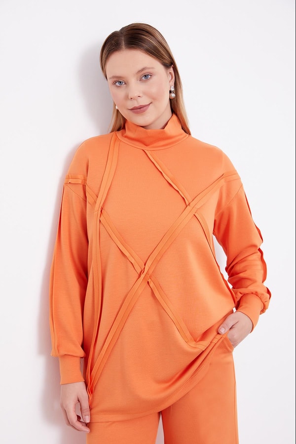 LevidorK.Oranj Baklava Desen Spor Takım