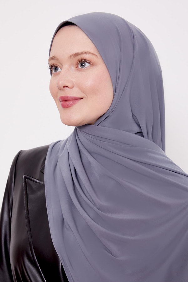 LevidorK.Gri Düz Sandy Şal