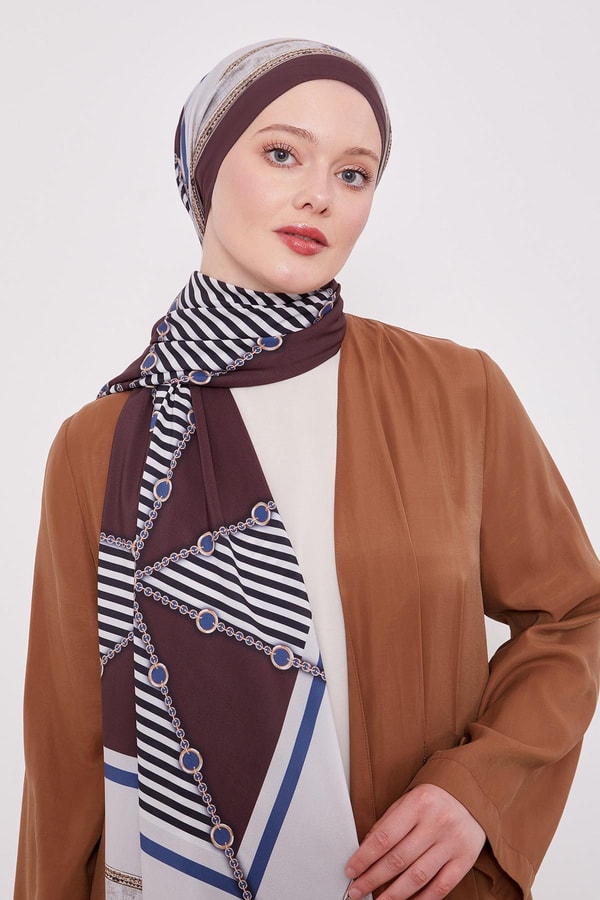 LevidorK.Kahve Zincir Desen Love