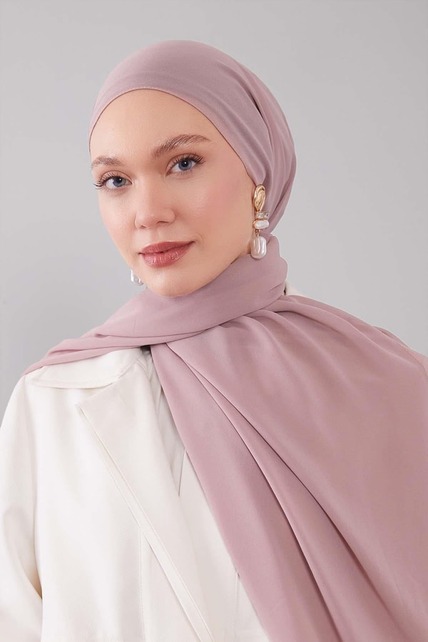 LevidorK.Pembe Lux Şifon Şal