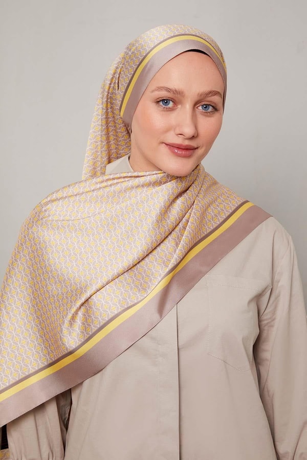 LevidorK.Vizon Halkalı Benek Desen Angel Şal