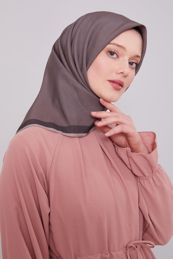 LevidorK.Vizon Kenar Şerit Aura Eşarp