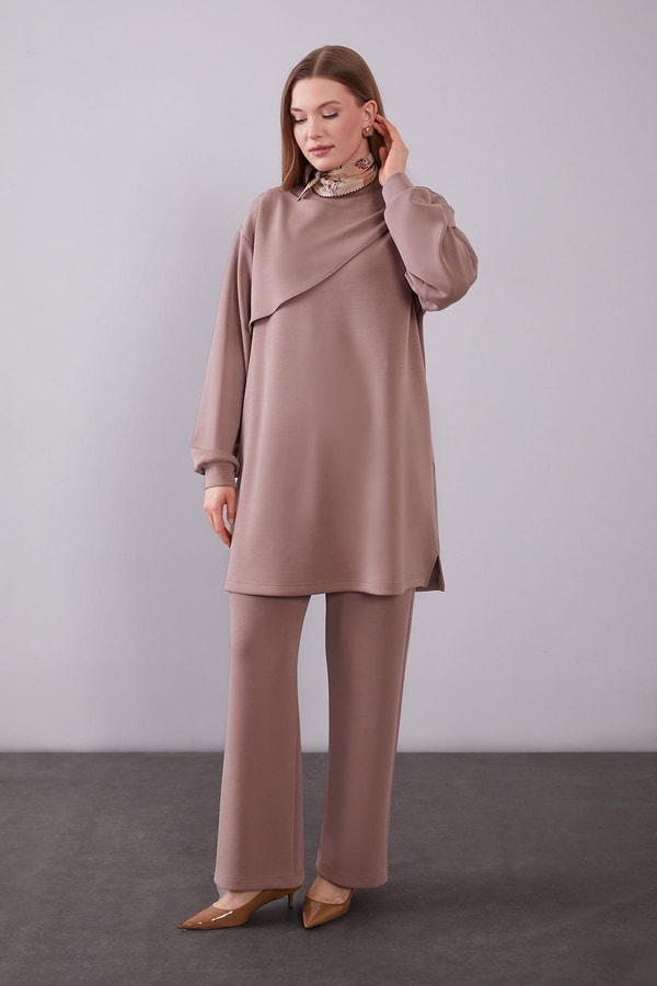 LevidorK.Vizon Omuz Aksesuar Detaylı İkili Takım