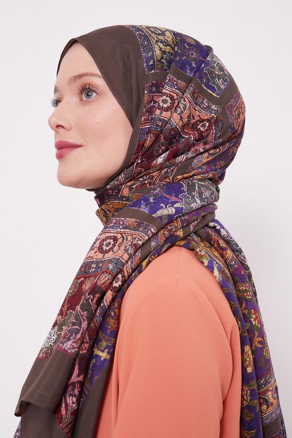 LevidorK.Vizon Motif Desen Royal Şal