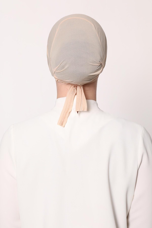 LevidorK.Bej Parisien Dikişsiz Bone