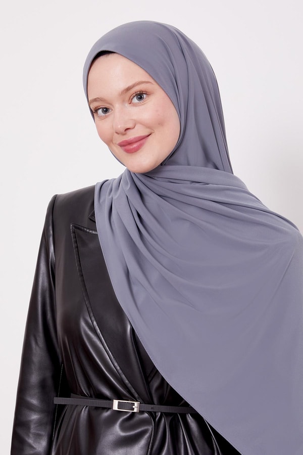 LevidorK.Gri Düz Sandy Şal