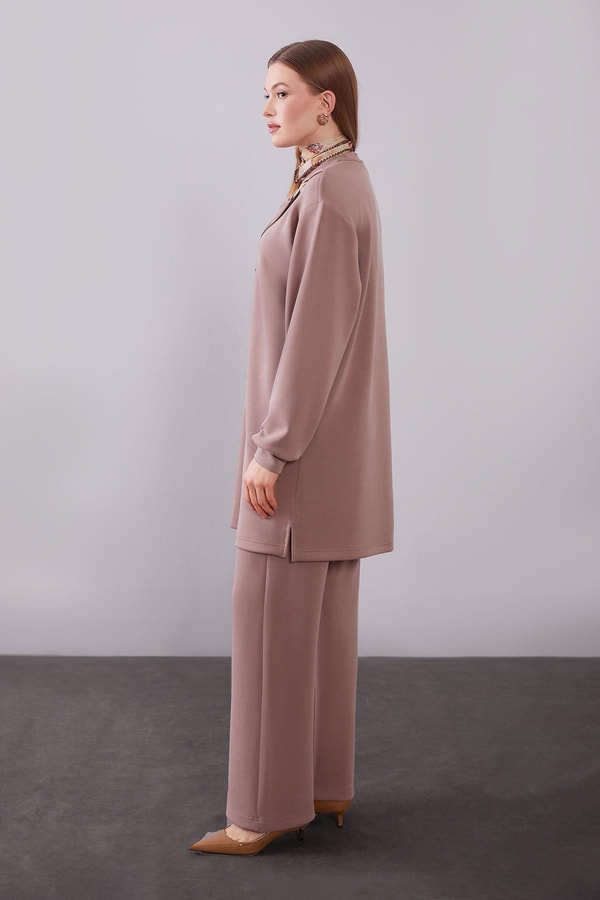 LevidorK.Vizon Omuz Aksesuar Detaylı İkili Takım