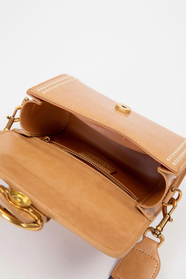 LevidorKahve Benek Detay Omuz Çantası