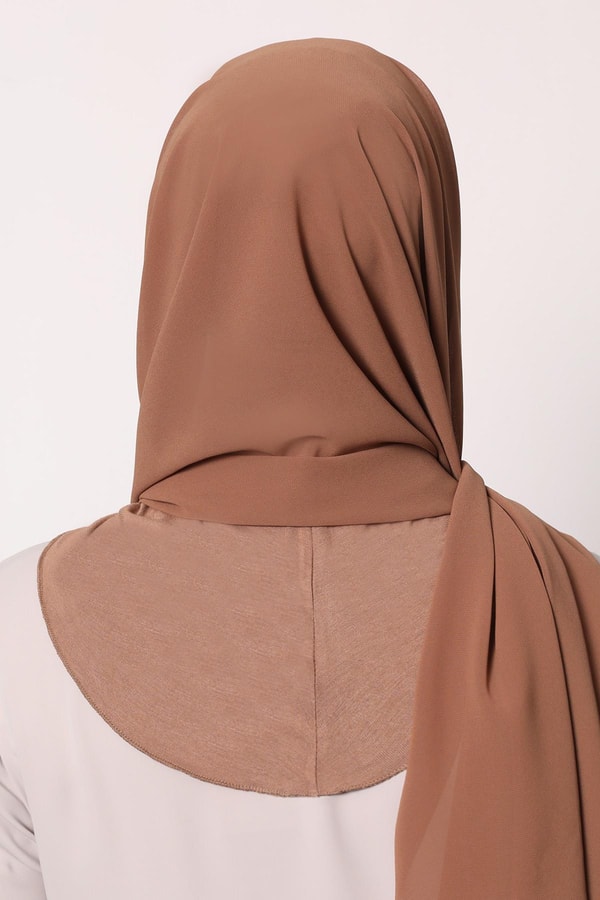 LevidorKahve Büyük Hijap Şifon Şal