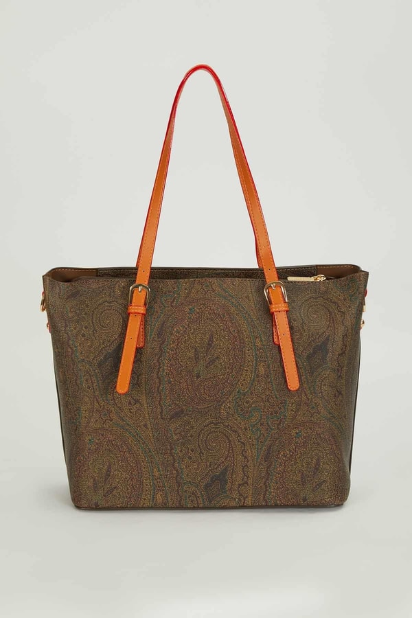 LevidorKahve Çoklu Çanta Detaylı Omuz Çantası