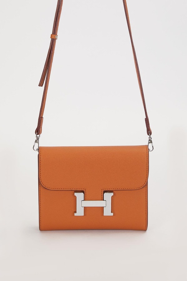 LevidorKahve Düz Form Omuz Çantası