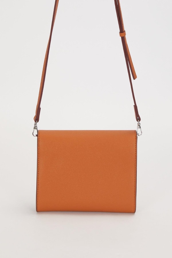 LevidorKahve Düz Form Omuz Çantası