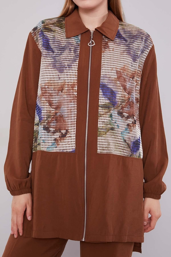 LevidorKahve File Baskılı İkili Takım