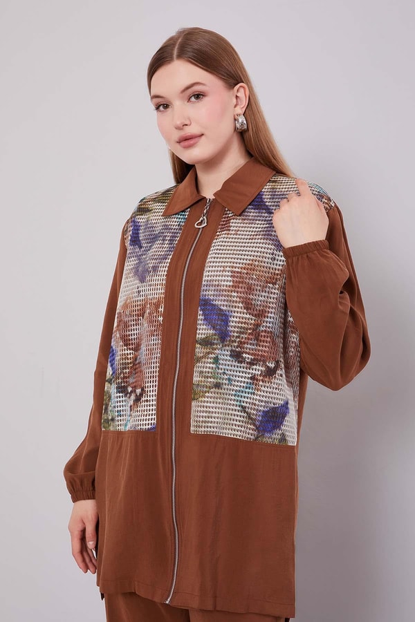 LevidorKahve File Baskılı İkili Takım