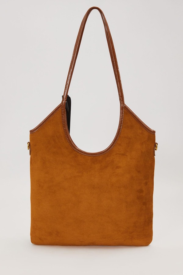 LevidorKahve LVD İp Askılı Omuz Çantası