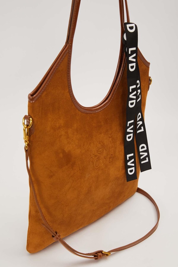 LevidorKahve LVD İp Askılı Omuz Çantası