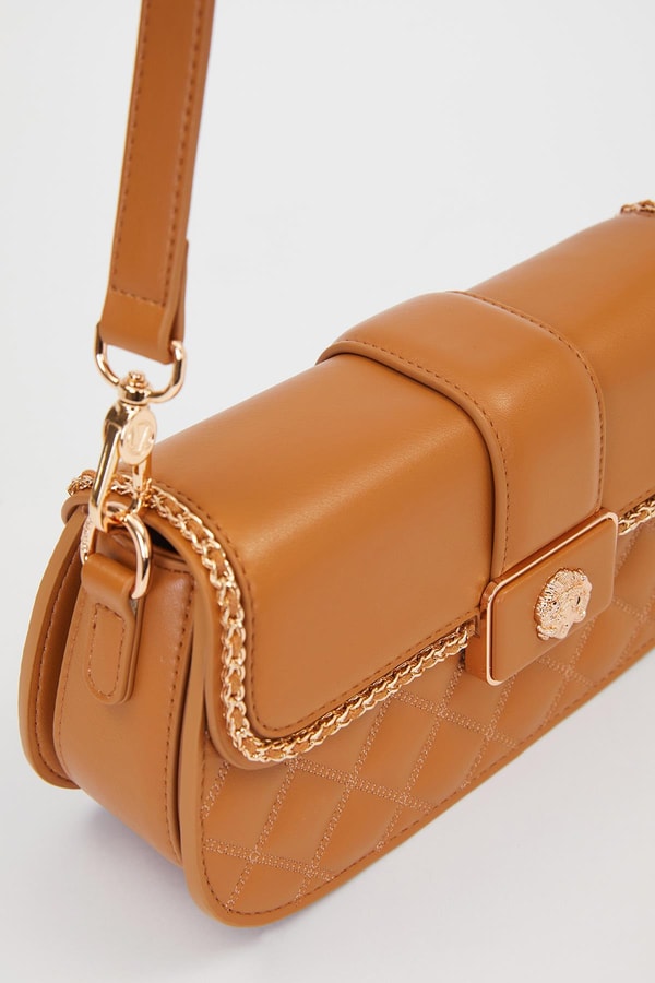 LevidorKahve Toka Detay Omuz Çantası