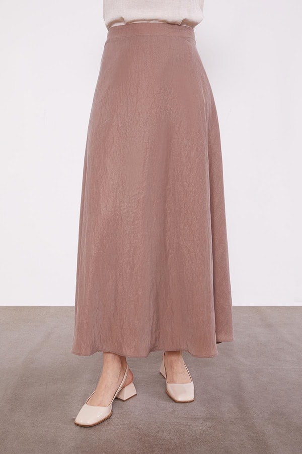 LevidorKahve Yakası Taş Detaylı Cupra İkili Takım