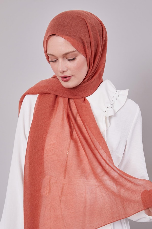 LevidorKiremit Arlyn Düz Şal