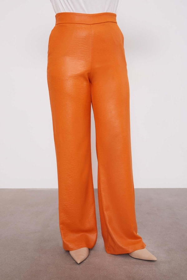 LevidorKiremit Düğme Detaylı Bisiklet Yaka İkili Takım