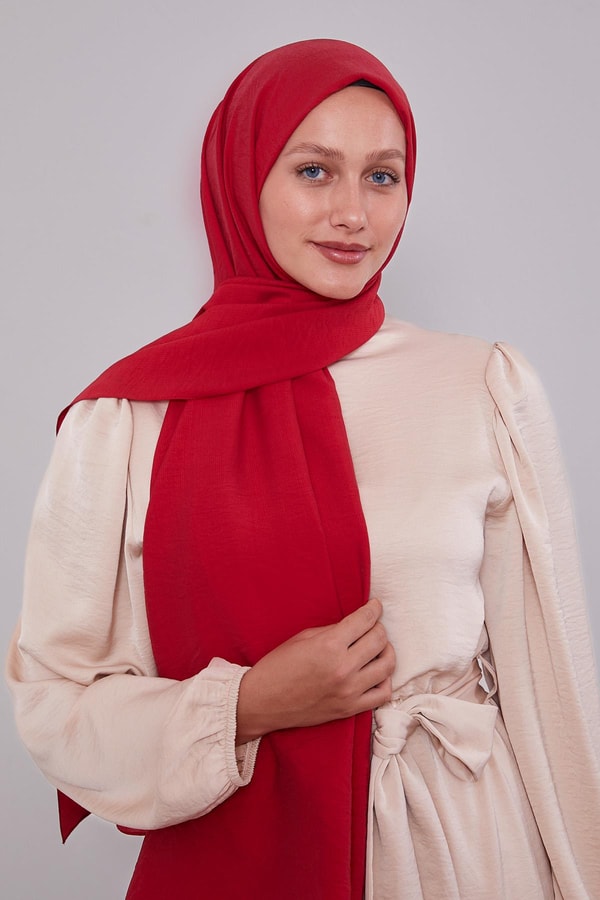 LevidorKırmızı Düz Adria Şal