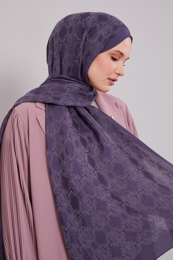 LevidorKot Mavi Tuğra Desen Grazia Şal