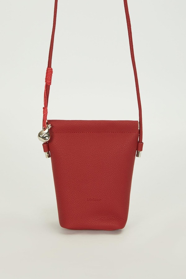 LevidorKoyu Kahve Metal top Aksesuarlı Omuz Çantası