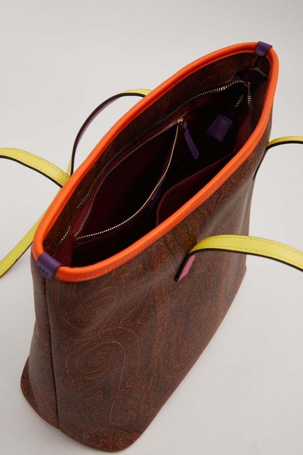 LevidorKOYU KAHVE Uzun Askılı Motif Desen Omuz Çantası