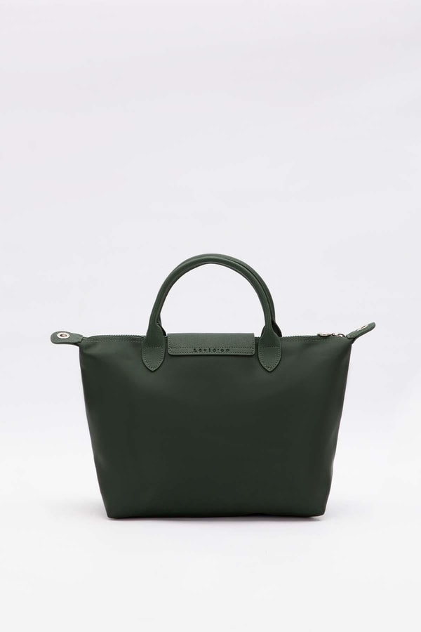 LevidorKOYU YEŞİL C12 9604 Deri Kapak Aksesuarlı Omuz Çantası