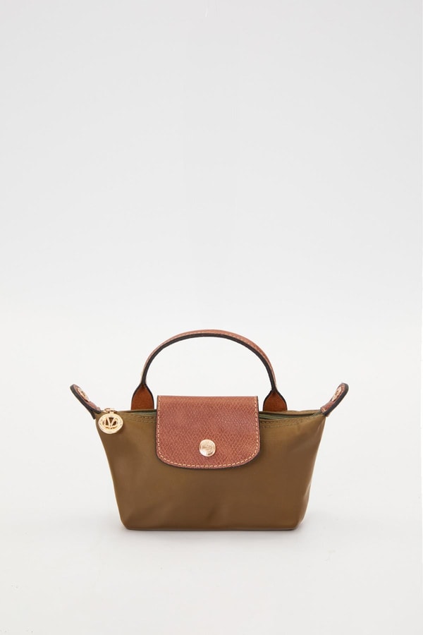 LevidorKOYU YEŞİL C12 9604 Deri Kapak Detaylı El Çantası