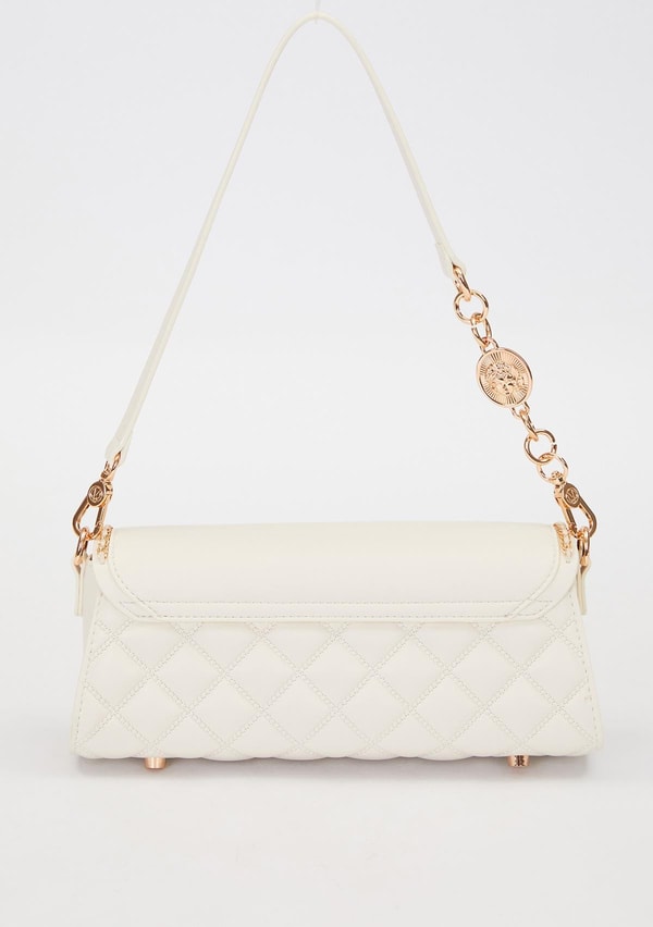 LevidorKrem Zincir Askı Detay Omuz Çantası