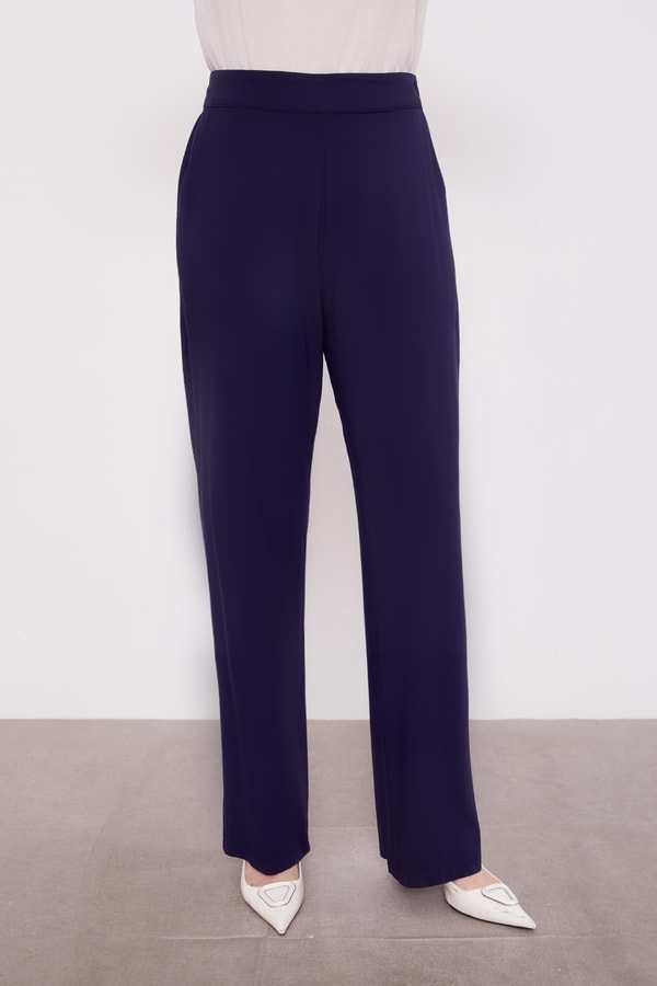 LevidorLacivert File Detaylı Üçlü Takım