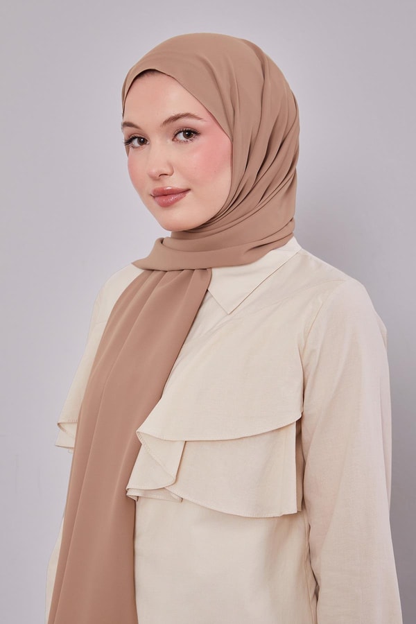 LevidorLatte Düz Trend Şal