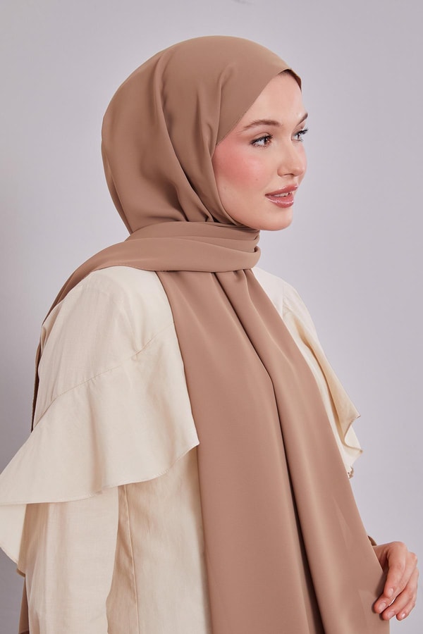 LevidorLatte Düz Trend Şal