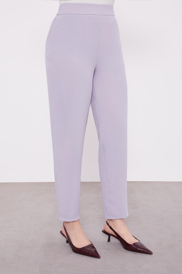 LevidorLevidor A.Gri Plise Şifonlu Ceket Takım