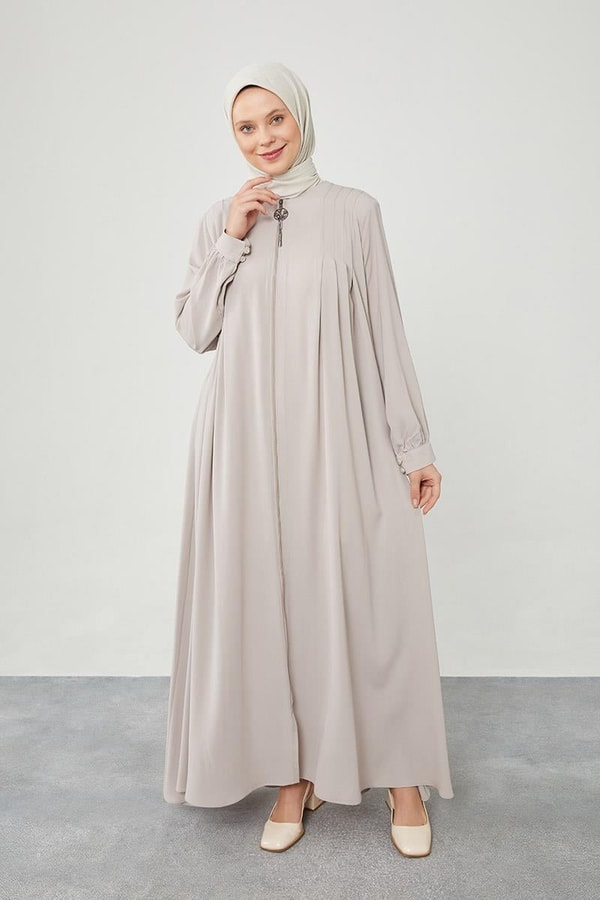 LevidorLevidor A.Vizon Yakası Düğme Detaylı Ferace