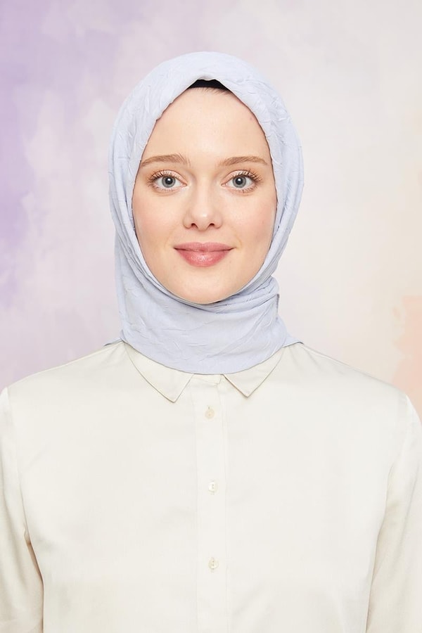 LevidorLevidor Açık Gri Kraş Şifon Eşarp