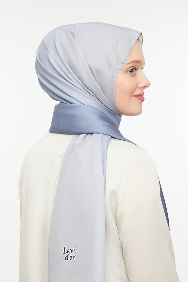 LevidorLevidor Açık Gri Twill Şal