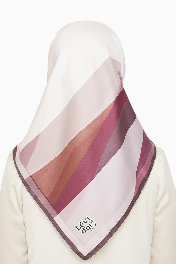LevidorLevidor Açık Lila Trend Twill Eşarp