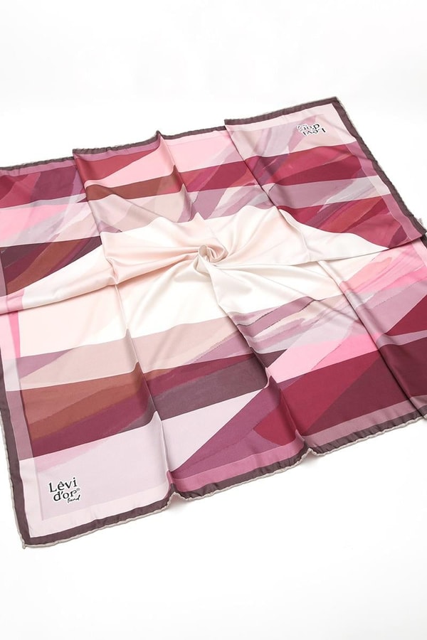 LevidorLevidor Açık Lila Trend Twill Eşarp