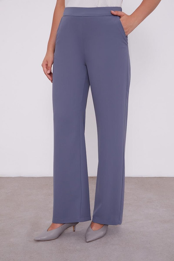 LevidorLevidor Antrasit Şifon Detaylı Tunik Takım