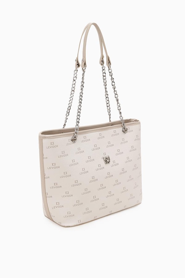 LevidorLevidor Bej ÇANTA OMUZ ÇANTASI