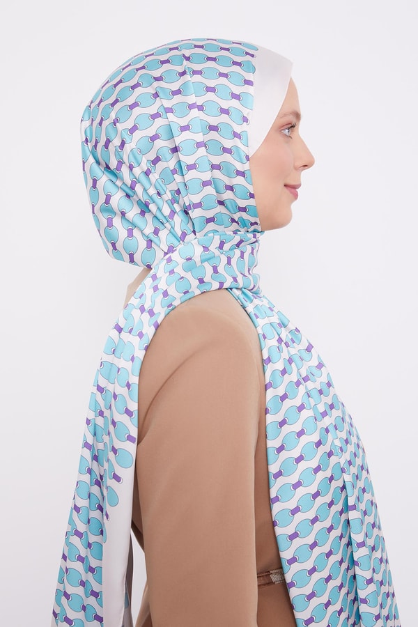 LevidorLevidor Bej Elips Desen Angel Şal